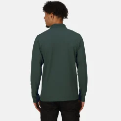 Men's 65/35 LS Polo Top | Dark Green