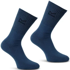 Mens 3 Pack Sock In A Box | Navy Blue
