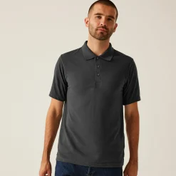 Men's 65/35 SS Polo Top | Seal Grey