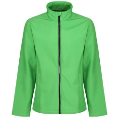 Men's Ablaze Printable Softshell Jacket | Extreme Green Black