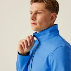 Men's Ablaze Printable Softshell Jacket | French Blue Navy