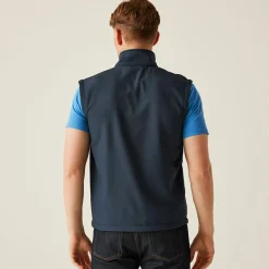 Men's Ablaze Printable Softshell Bodywarmer | Navy French Blue