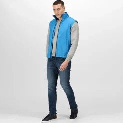 Men's Ablaze Printable Softshell Bodywarmer | French Blue Navy