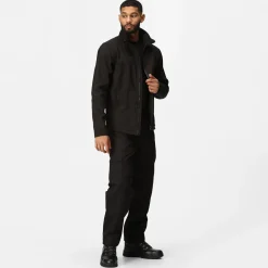 Men's Ablaze Printable Softshell Jacket | Black