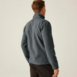Men's Ablaze Printable Softshell Jacket | Seal Grey Black