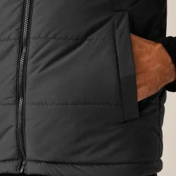 Men's Access Insulated Bodywarmer | Seal Grey Black