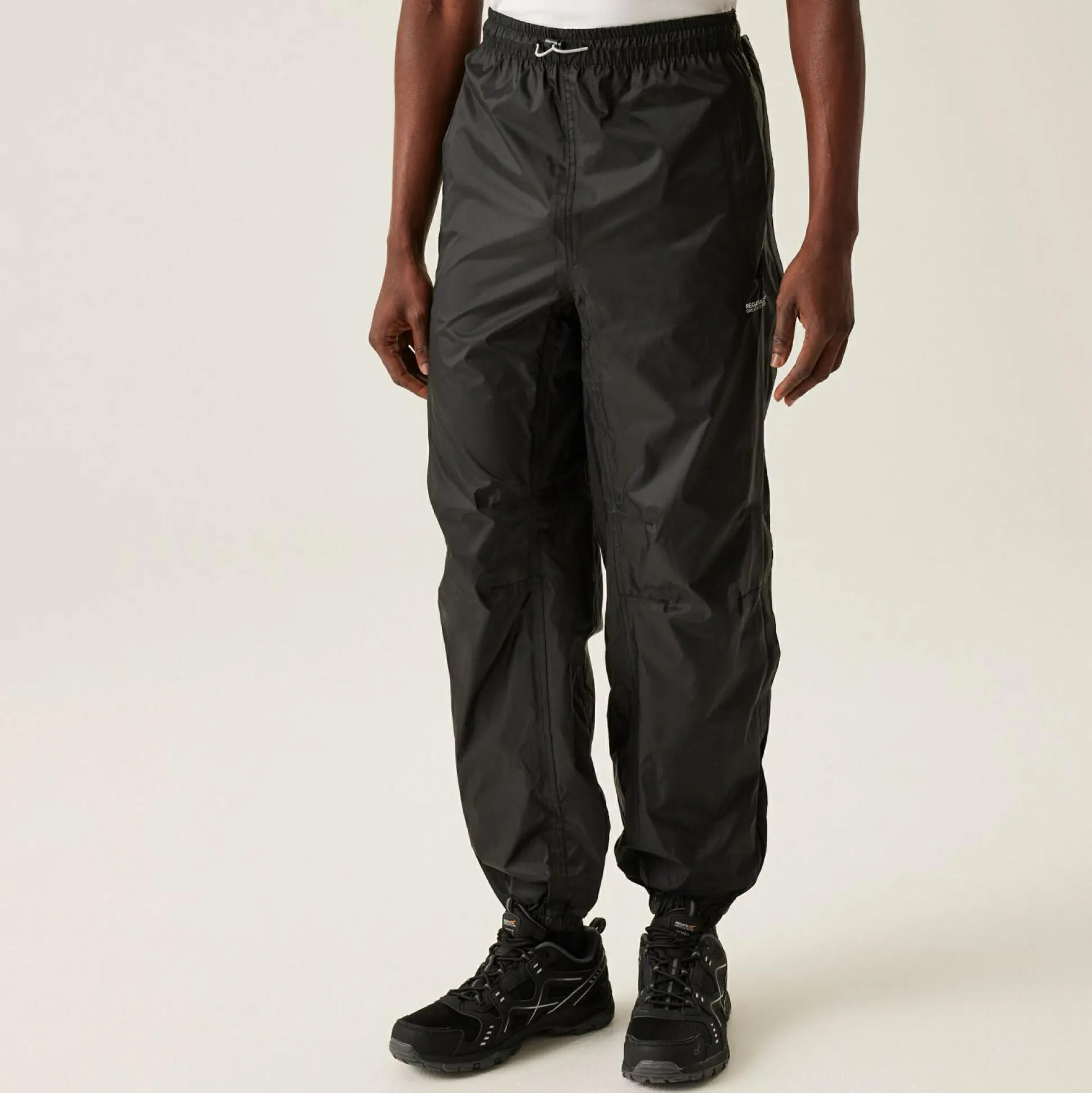 Men's Active Packaway Overtrousers | Black