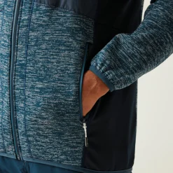 Men's Alven Full Zip Fleece | Moonlight Denim Marl Navy