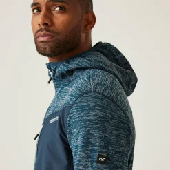 Men's Alven Full Zip Fleece | Moonlight Denim Marl Navy