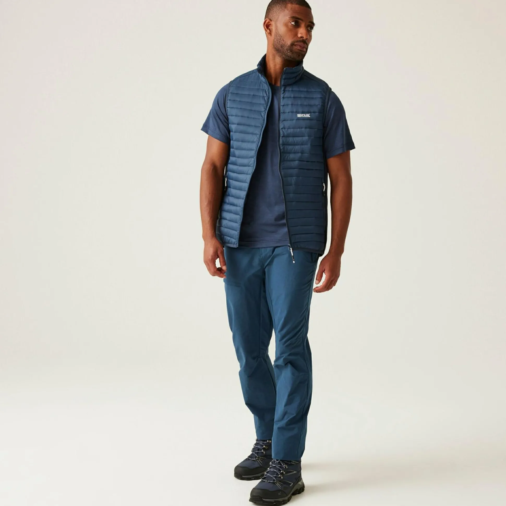 Men's Andreson Hybrid Gilet | Moonlight Denim Navy