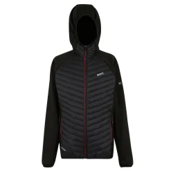 Men's Andreson Hybrid Jacket | Black Dark Maroon