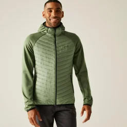 Men's Andreson Hybrid Jacket | Oil Green Olive Night
