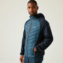 Men's Andreson VIII Hybrid Jacket | Moonlight Denim Navy Tangerine Tango