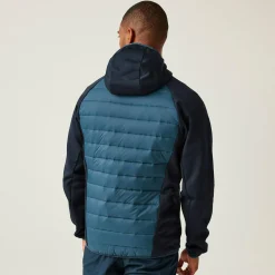 Men's Andreson VIII Hybrid Jacket | Moonlight Denim Navy Tangerine Tango