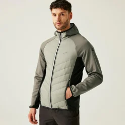 Men's Andreson VIII Hybrid Jacket | Golden Sand Treetop Black