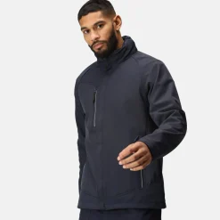 Men's Apex Breathable Membrane Softshell Jacket | Navy