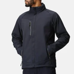 Men's Apex Breathable Membrane Softshell Jacket | Navy
