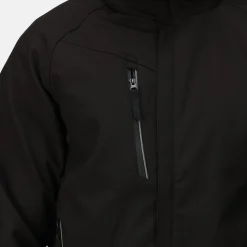 Men's Apex Breathable Membrane Softshell Jacket | Black