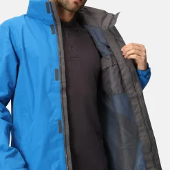 Men's Ardmore Shell Jacket | Oxford Blue Seal Grey