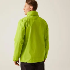 Men's Ardmore Shell Jacket | Key Lime Seal Grey