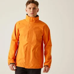 Men's Ardmore Shell Jacket | Sun Orange Seal Grey