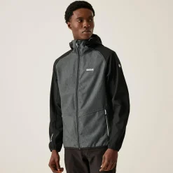 Men's Arec III Softshell Jacket | Ash Marl Black