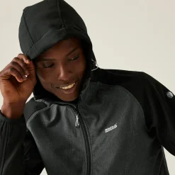 Men's Arec III Softshell Jacket | Ash Marl Black