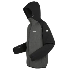 Men's Arec III Softshell Jacket | Ash Marl Black
