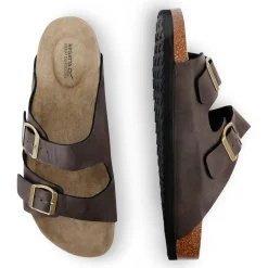 Men's Asby Double Strap Sandals | Peat
