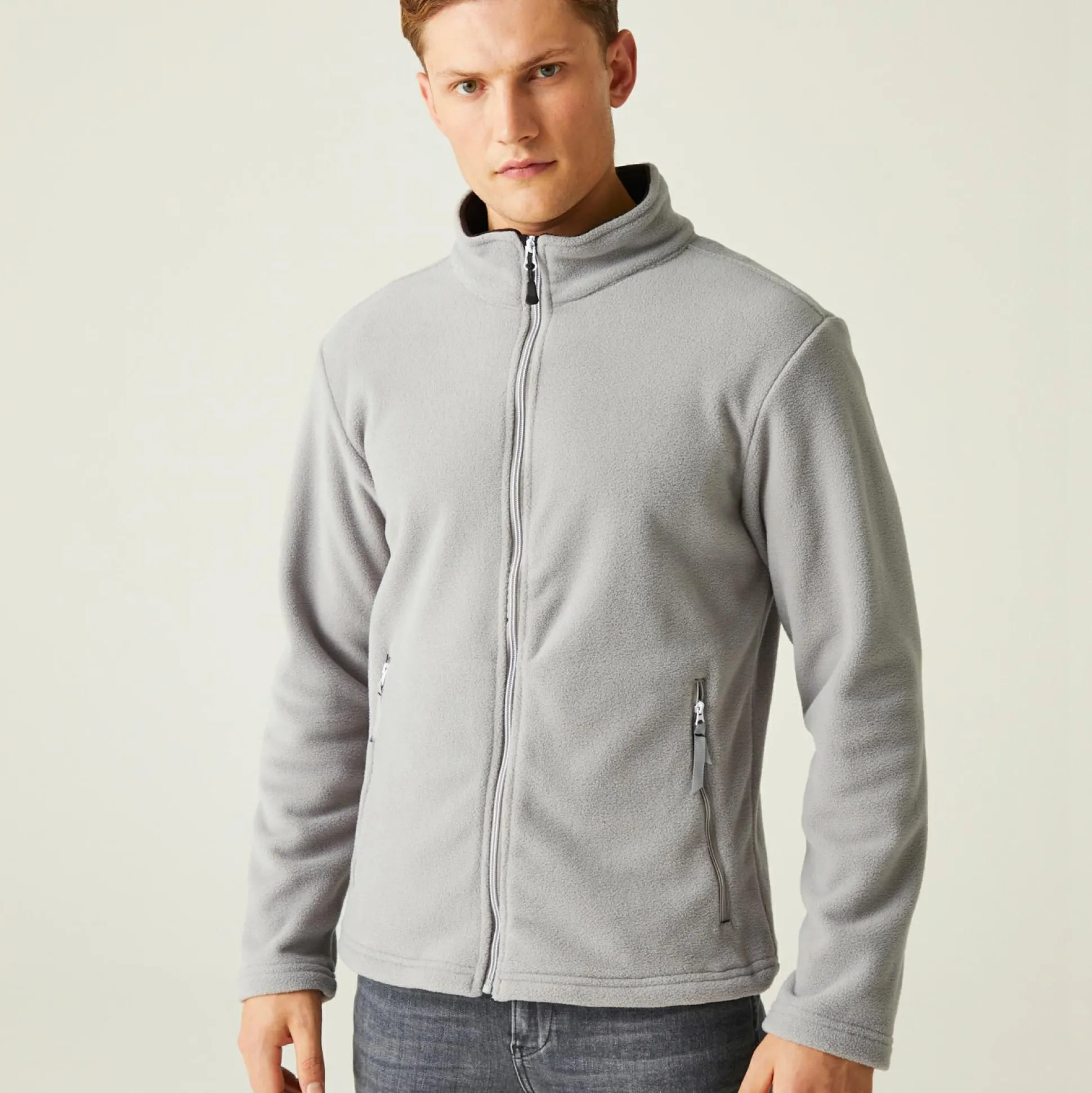 Men's Ascender 250 Full Zip Fleece | Mineral Grey Black