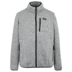 Men's Barlee Full Zip Fleece | Silver Grey