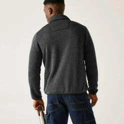 Men's Barlee Full Zip Fleece | Black