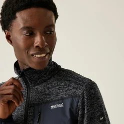 Men's Baslinn Full Zip Fleece | Navy Marl Navy
