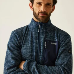 Men's Baslinn Full Zip Fleece | Navy Blue