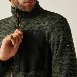 Men's Baslinn Full Zip Fleece | Olive Green