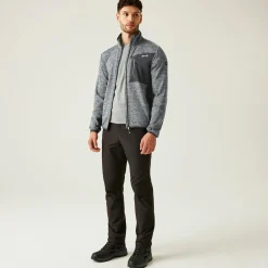 Men's Baslinn Full Zip Fleece | Glacier Marl Ash