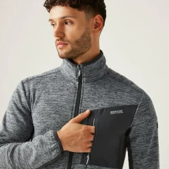 Men's Baslinn Full Zip Fleece | Glacier Marl Ash