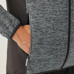 Men's Baslinn Full Zip Fleece | Glacier Marl Ash