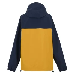 Men's Belcastel Waterproof Jacket | Navy Mustard