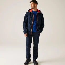 Men's Birchdale II Waterproof Jacket | Navy Tangerine Tango