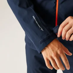 Men's Birchdale II Waterproof Jacket | Navy Tangerine Tango