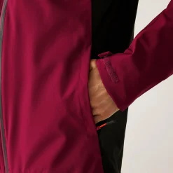 Men's Birchdale II Waterproof Jacket | Dark Maroon Black