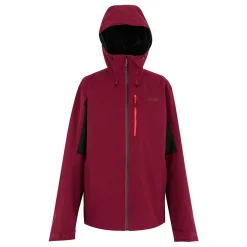 Men's Birchdale II Waterproof Jacket | Dark Maroon Black