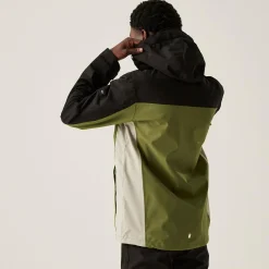 Men's Birchdale Waterproof Jacket | Nephrite Green Black