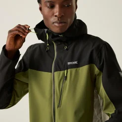 Men's Birchdale Waterproof Jacket | Nephrite Green Black
