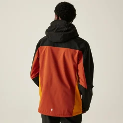 Men's Birchdale Waterproof Jacket | Red Ochre Black