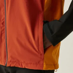 Men's Birchdale Waterproof Jacket | Red Ochre Black