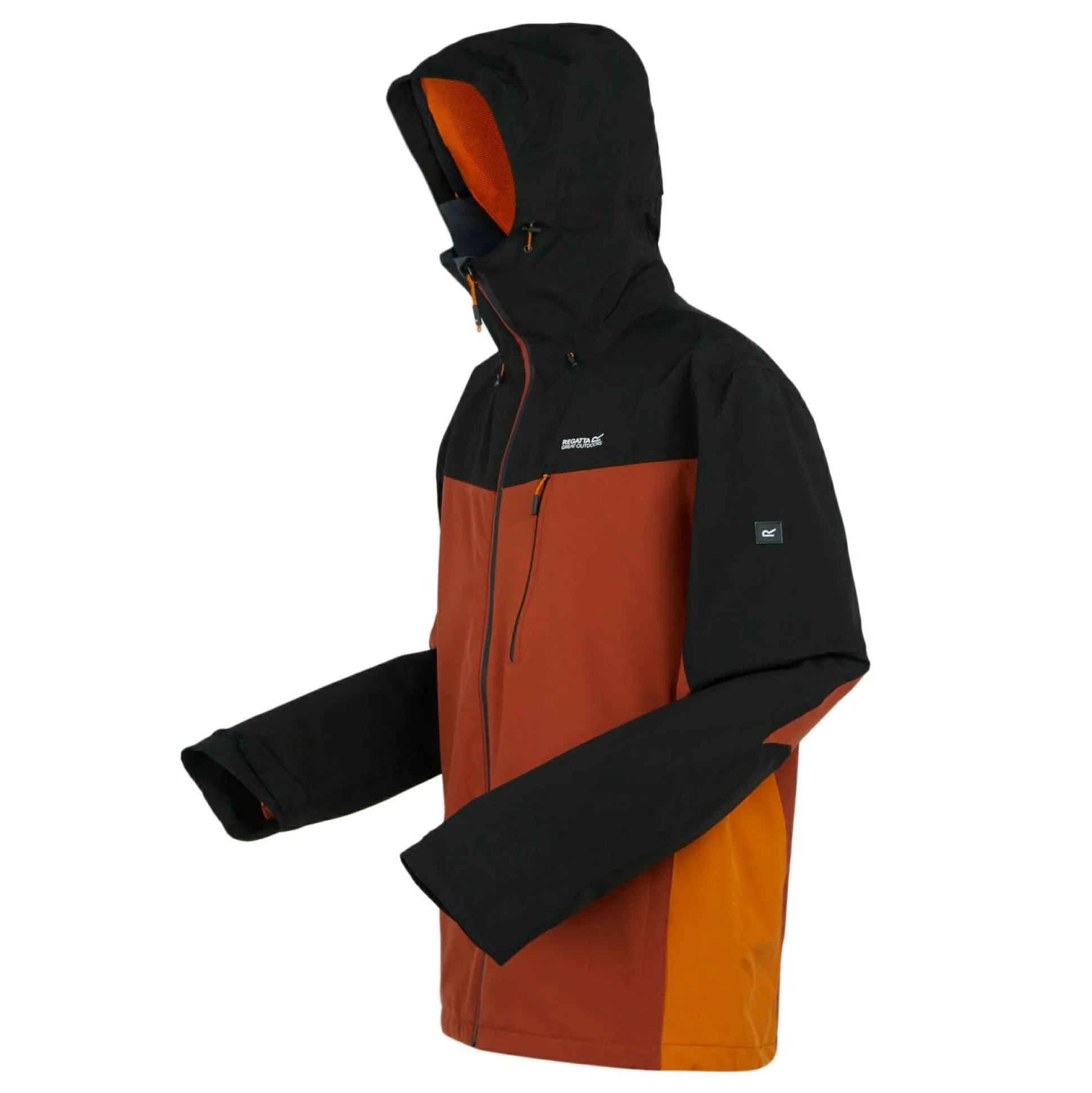 Men's Birchdale Waterproof Jacket | Red Ochre Black