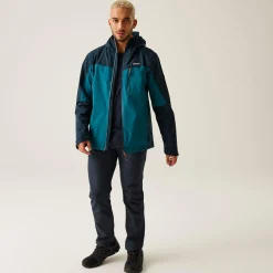Men's Birchdale Waterproof Jacket | Moroccan Blue Navy Moonlight Denim