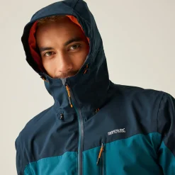 Men's Birchdale Waterproof Jacket | Moroccan Blue Navy Moonlight Denim